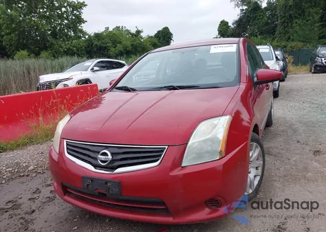 2012 Nissan Sentra 2.0 S из США, поврежденный, VIN 3N1AB6APXCL690492